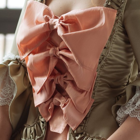 Robe a la Francais Rococo dress, 18th century Europe - Picture 4 of 14